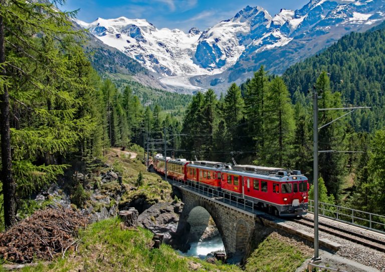 voyage en train de luxe en suisse