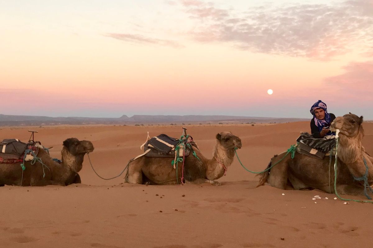 Dormir une nuit dans le désert à Marrakech