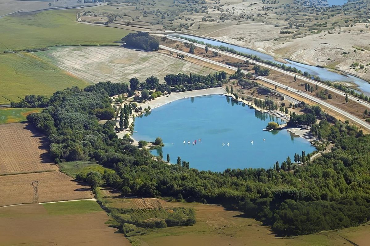 Plan d'eau des Vannades à Manosque