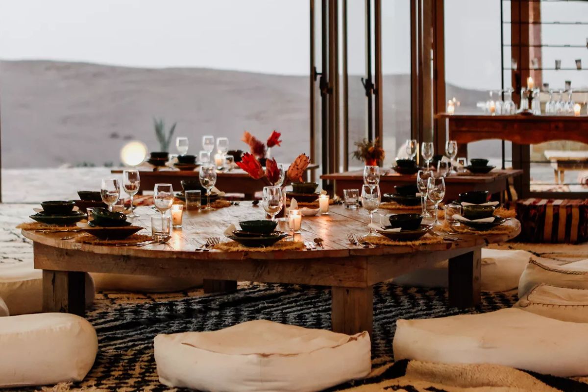 Desert maroc diner