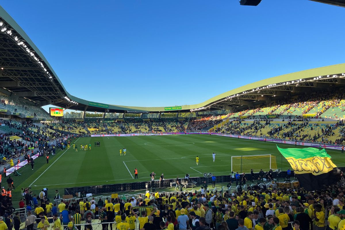 Le stade de la Beaujoire (Nantes)