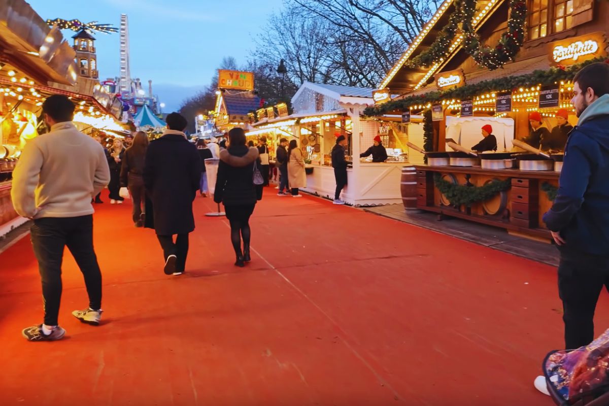 Marché noel Tuileries