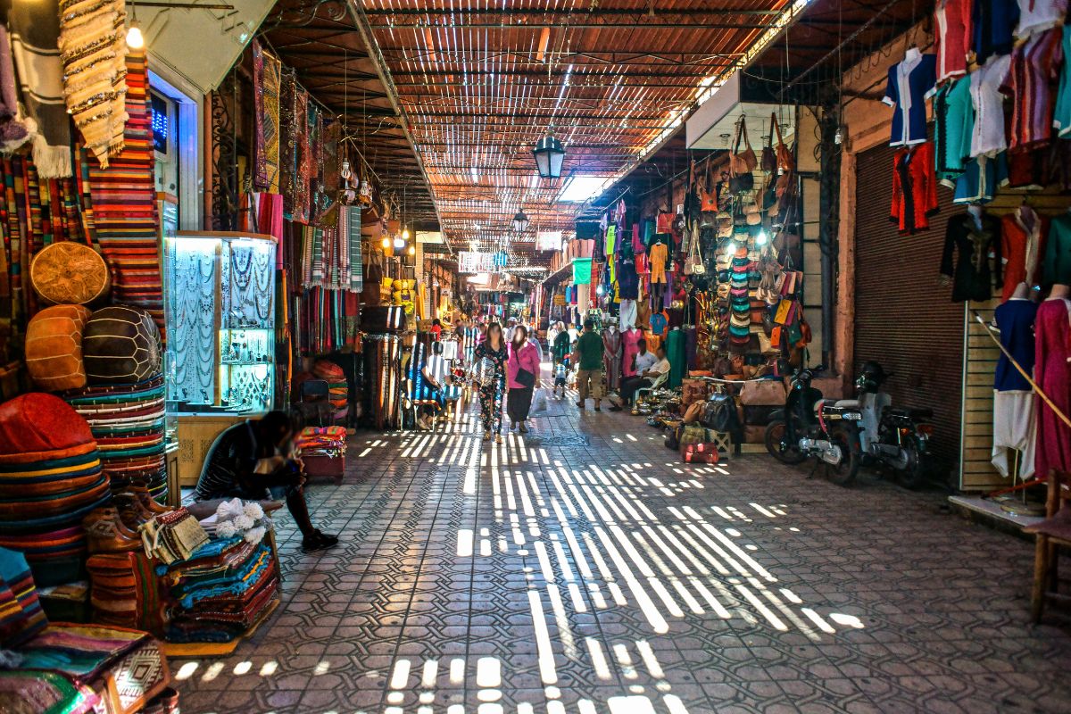 Maroc souk marchandage