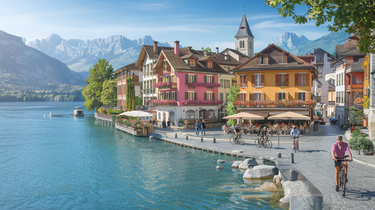 découvrez le guide ultime pour un séjour inoubliable de 3 jours à annecy ! explorez les charmantes ruelles de la vieille ville, profitez des activités nautiques sur le lac et admirez les paysages époustouflants des montagnes environnantes. que faire à annecy en 3 jours ? trouvez des idées d'itinéraires, de visites et de restaurants pour une expérience mémorable.